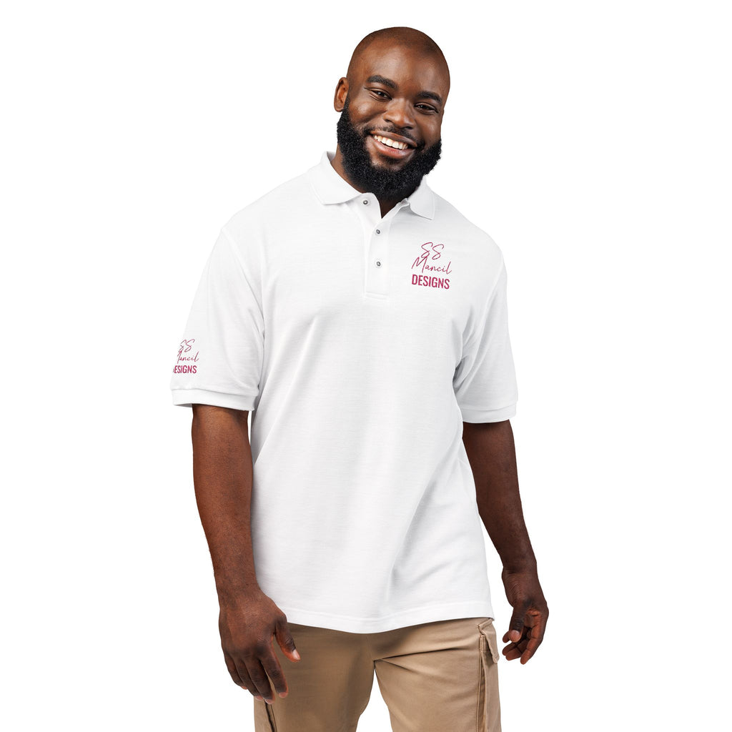 Unisex Polo Shirt With Embroidered Logo
