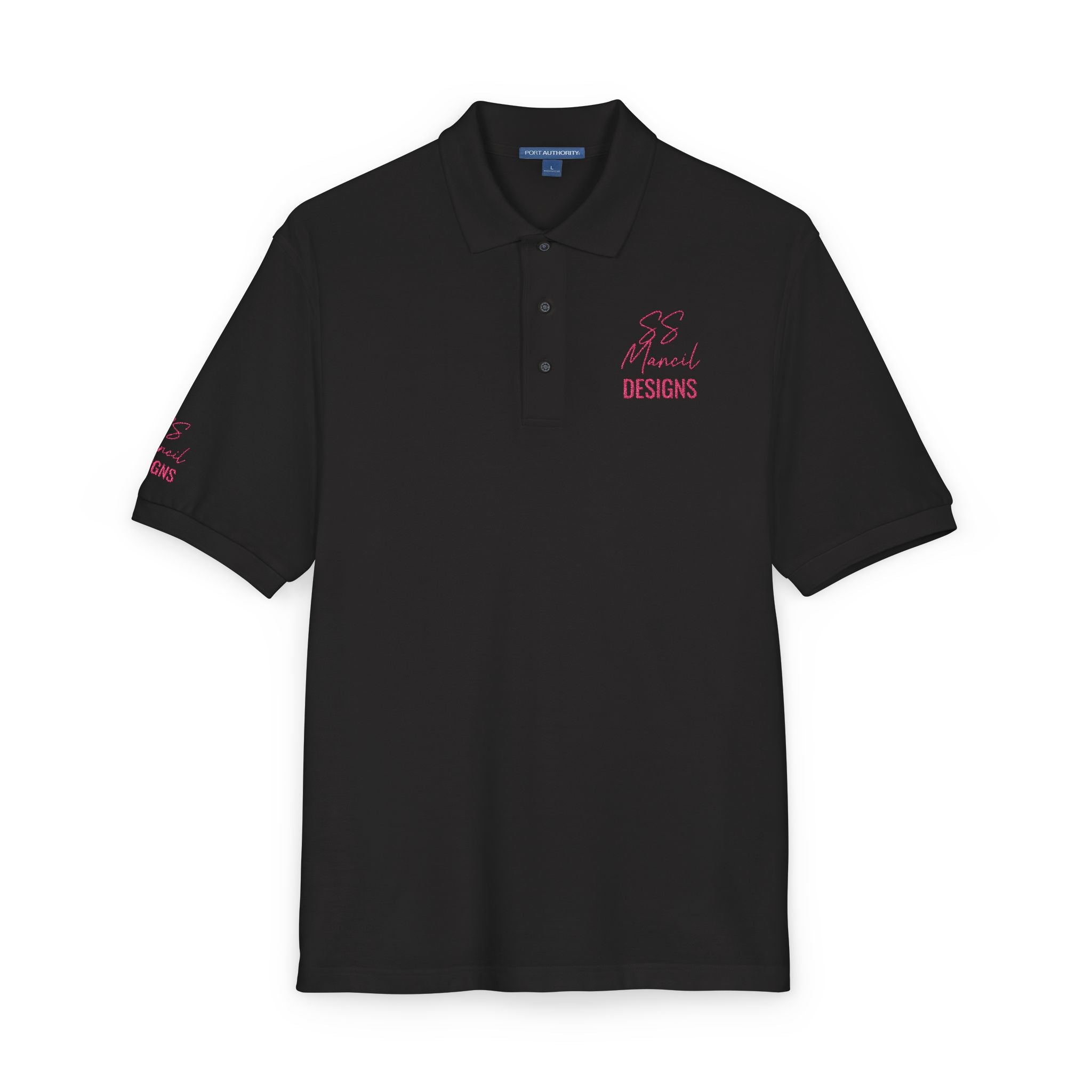 Unisex Polo Shirt With Embroidered Logo