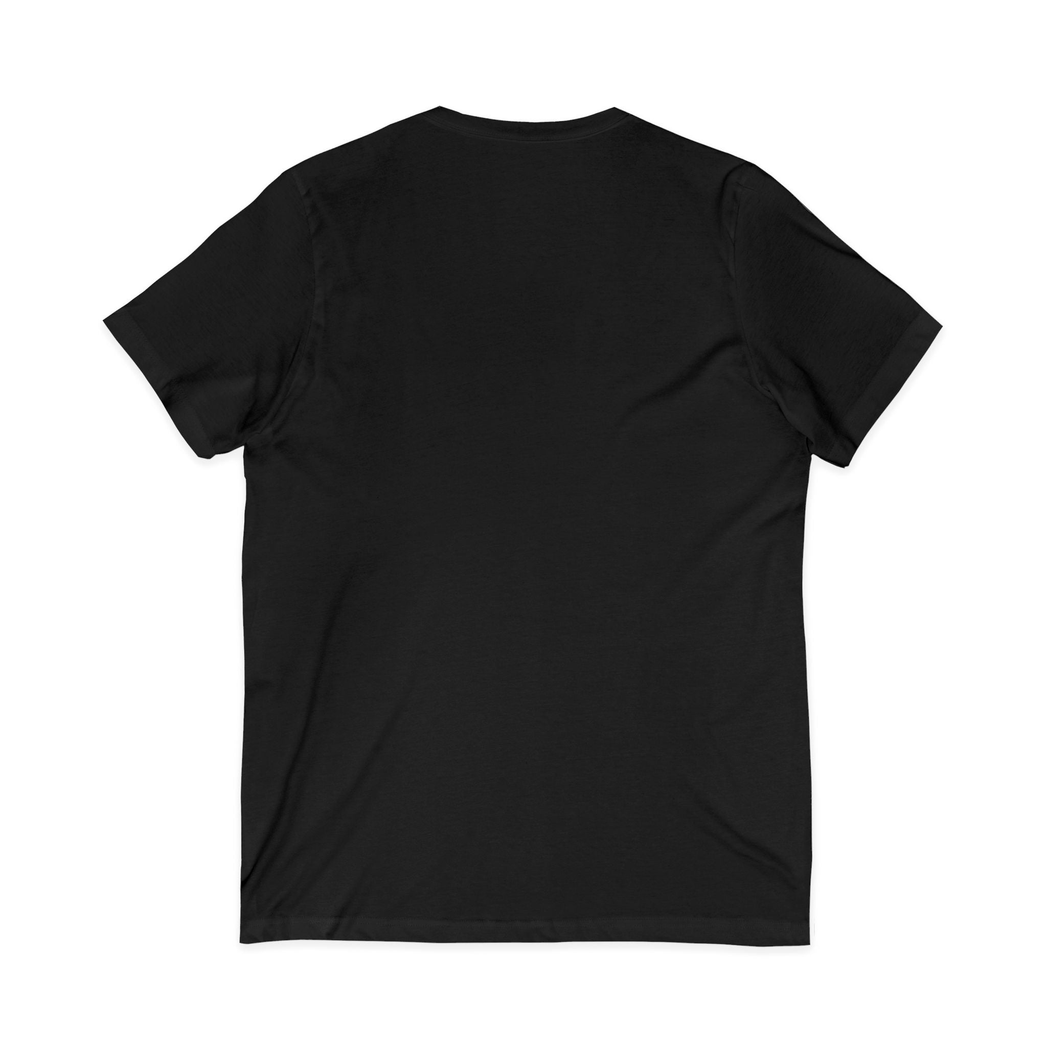 Unisex Funny Anarchy Jersey Short Sleeve V-Neck Tee