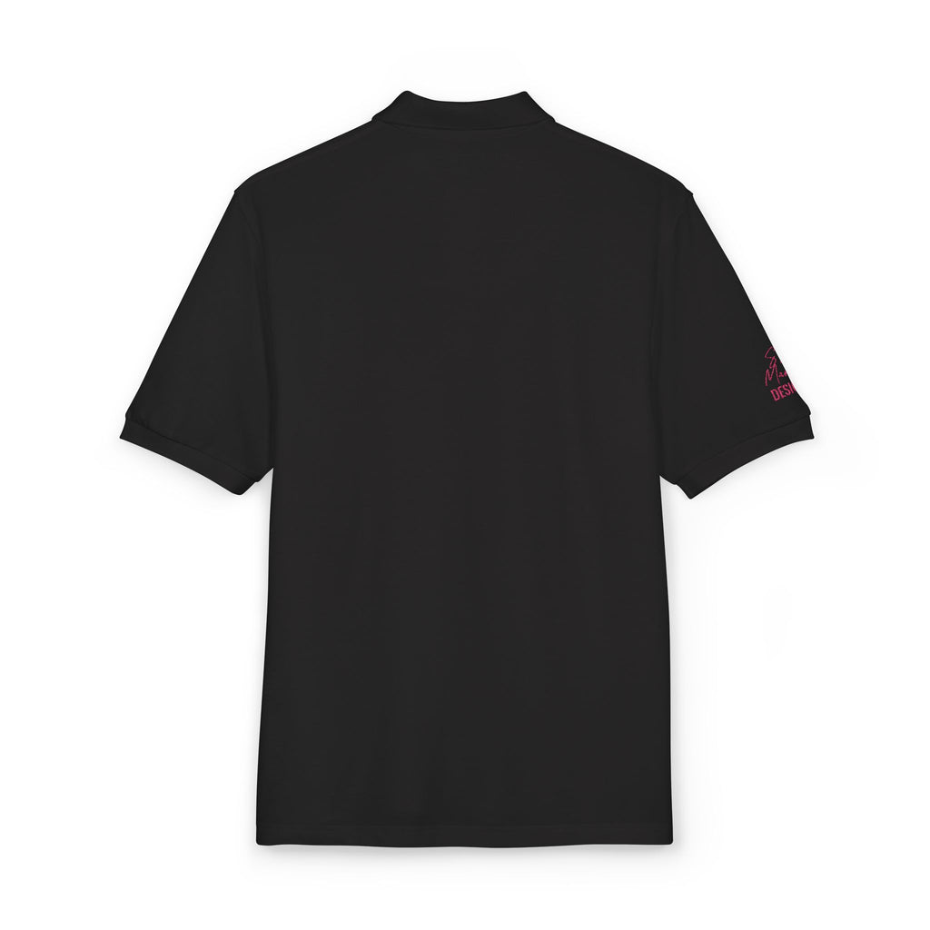 Unisex Polo Shirt With Embroidered Logo