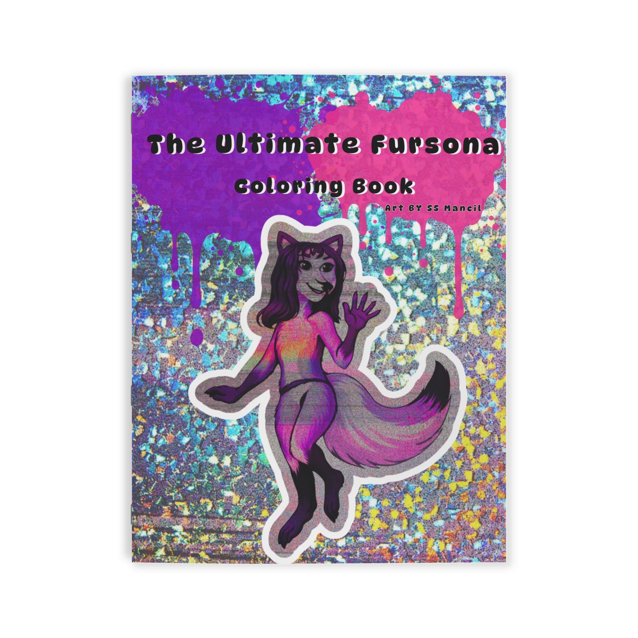 The Ultimate Fursona Coloring Book | Furry Fandom, Artwork, Hand drawn, Crayons, Color, Fursuit, Markers  Hobbies