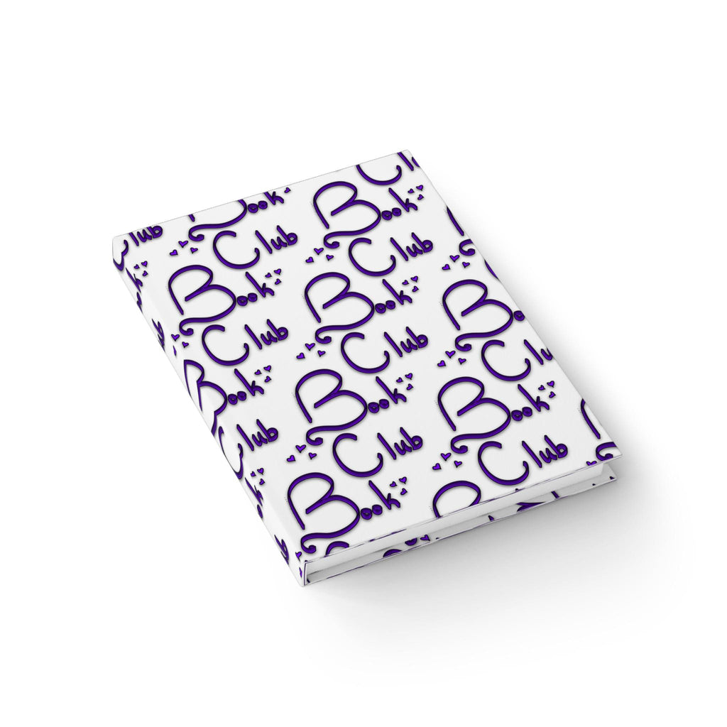 Book Club Journal: 128-Page Hardcover, Ruled Lines