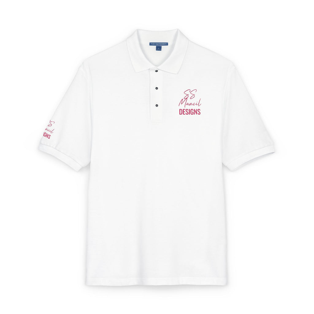 Unisex Polo Shirt With Embroidered Logo