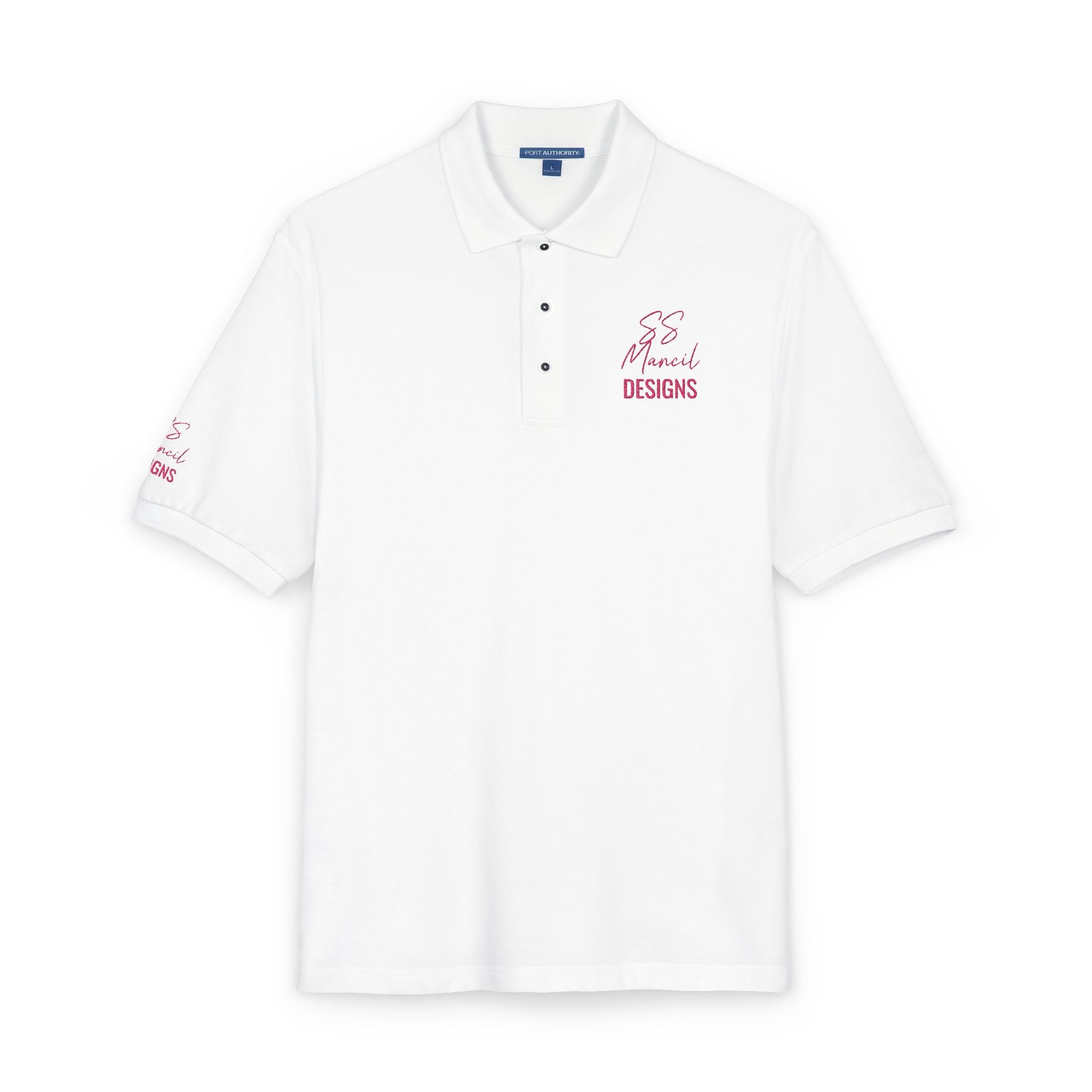 Unisex Polo Shirt With Embroidered Logo