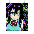 Fan Art Ako Tamaki Poster | Anime Inspired Kawaii Character Print