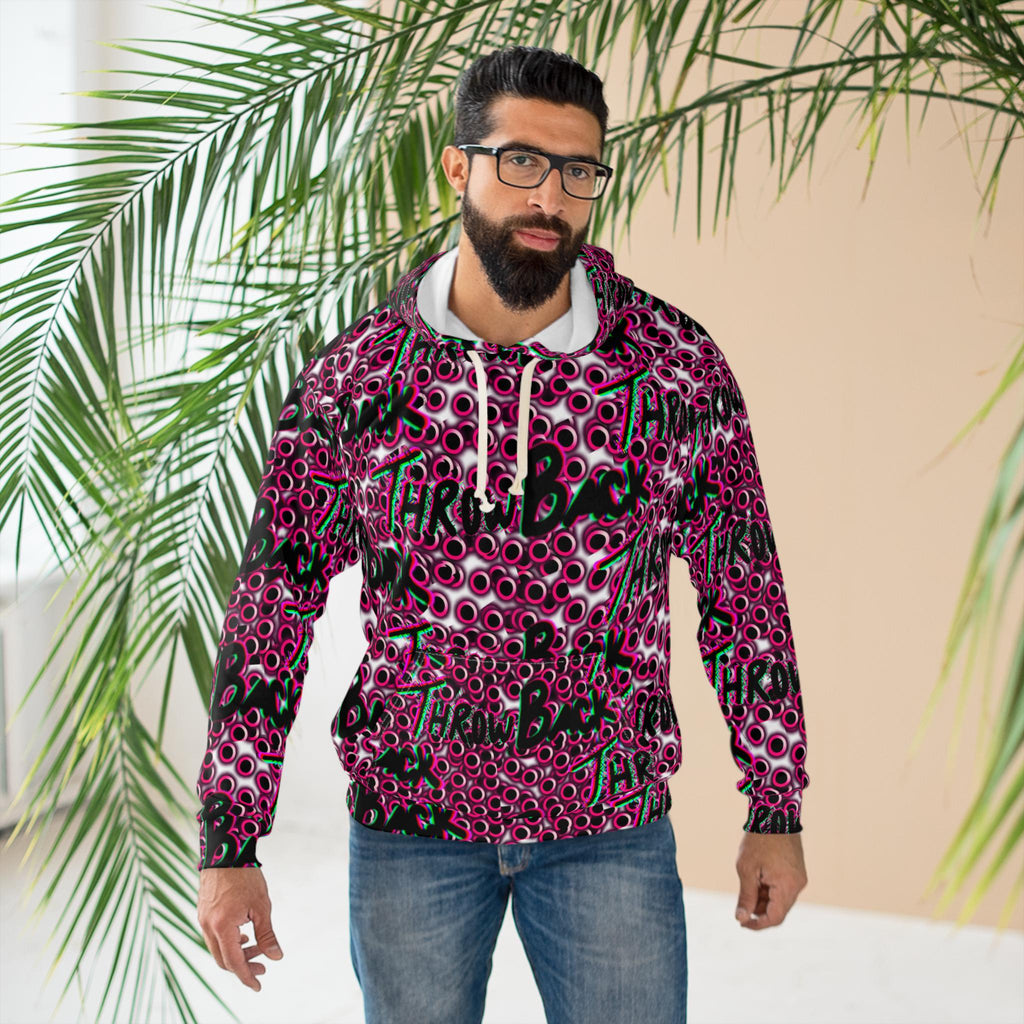 Throwback Unisex Pullover Hoodie (AOP)