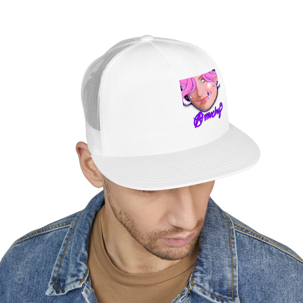 Funny Anarchy Trucker Cap