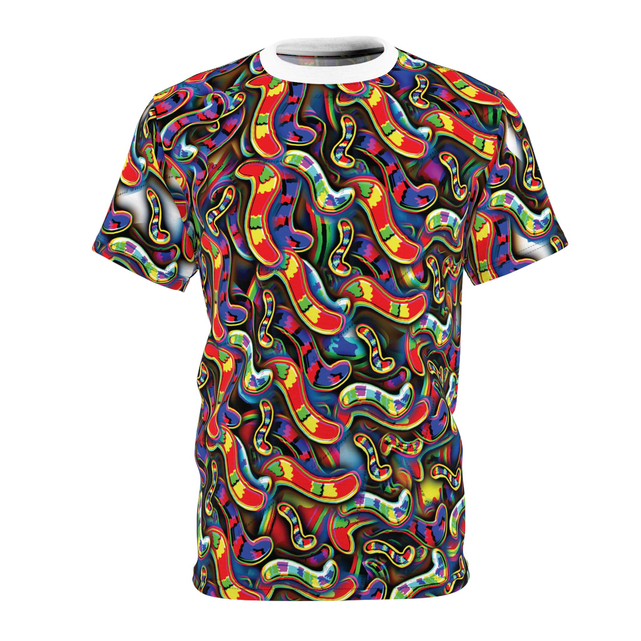 Unisex Neon Gummy Worm Tee