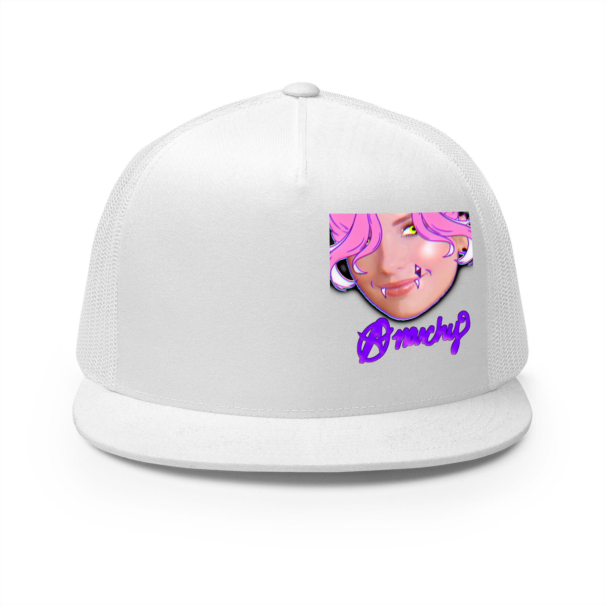 Funny Anarchy Trucker Cap