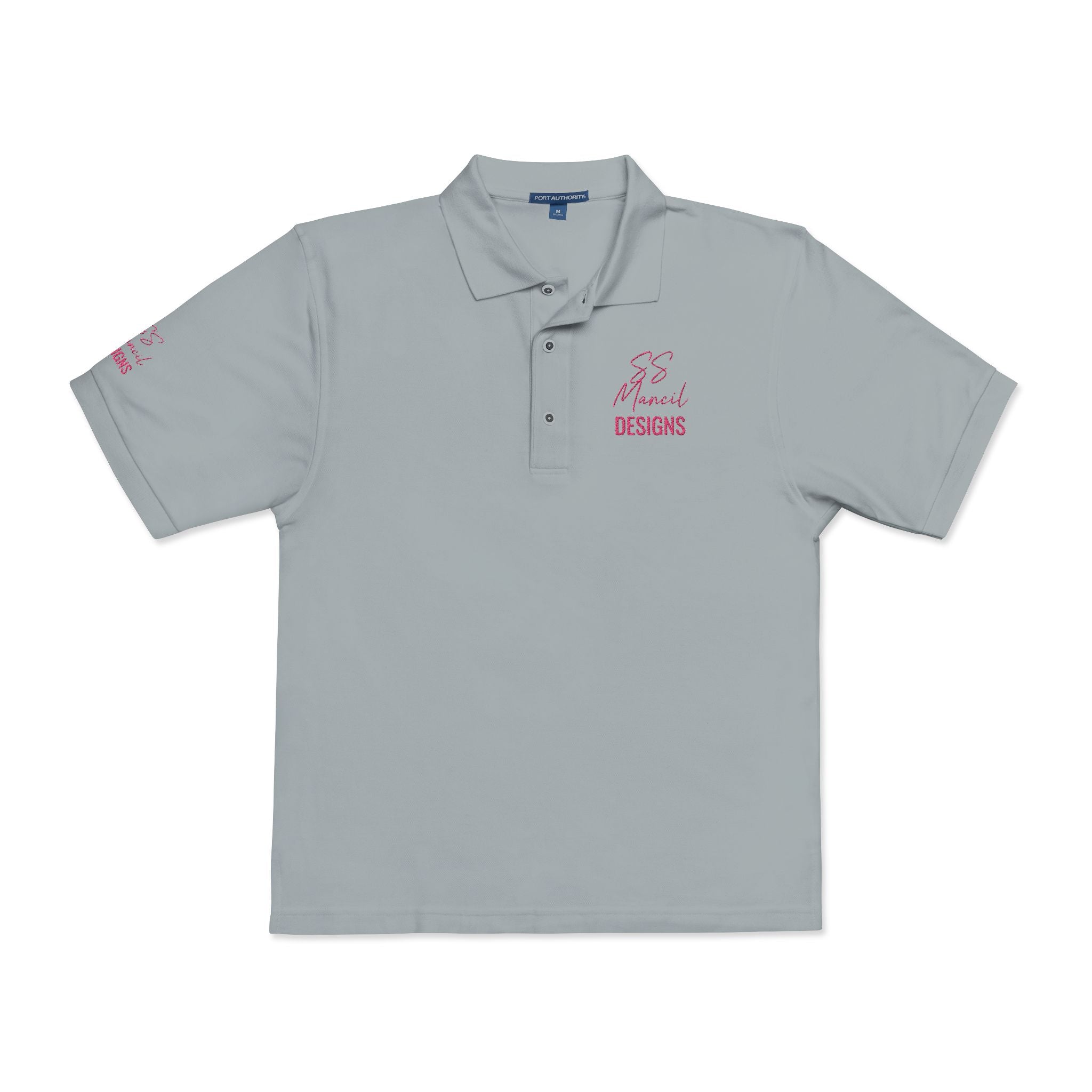 Unisex Polo Shirt With Embroidered Logo