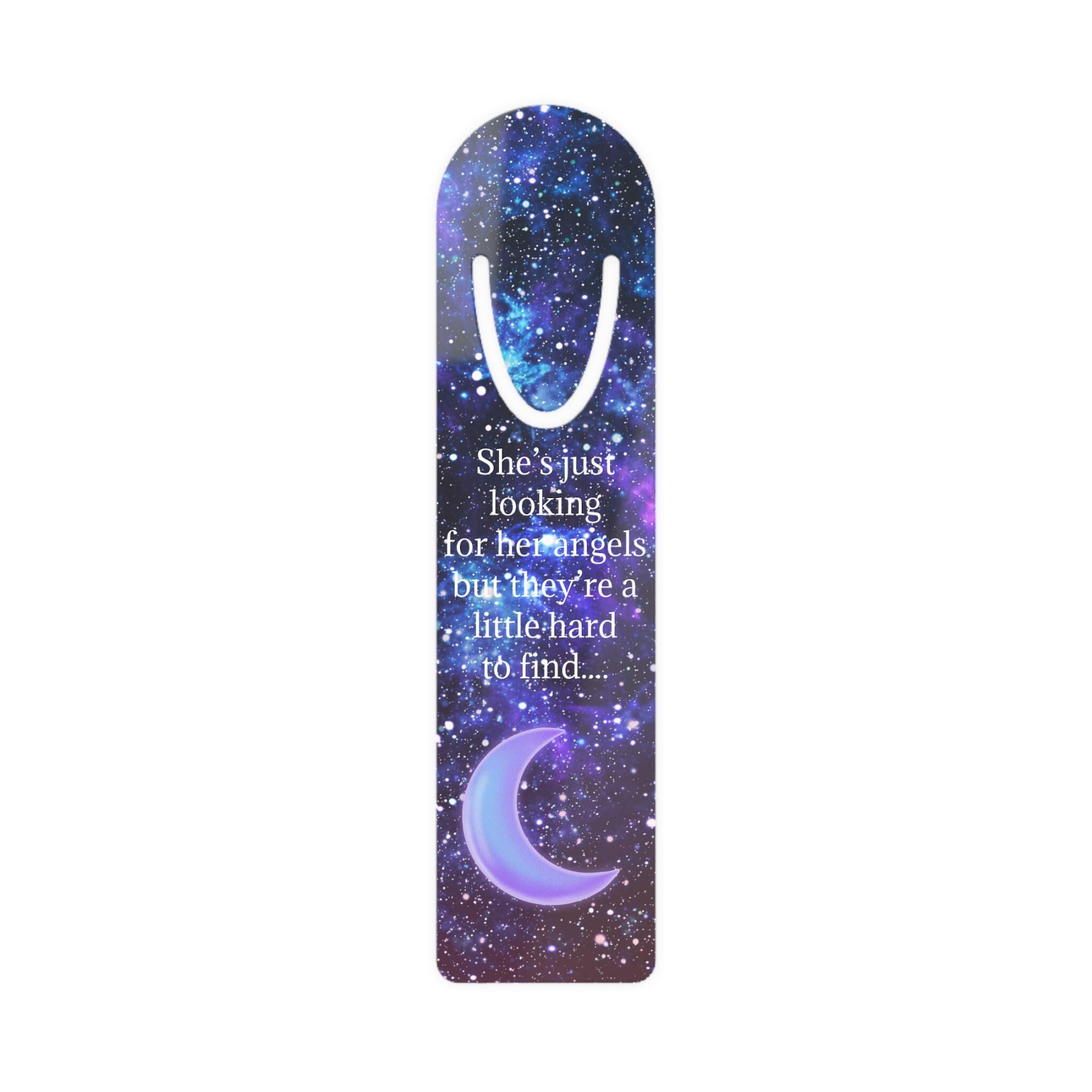 Celestial Bookmark: "Sara" Lyric, Book Lover Gift