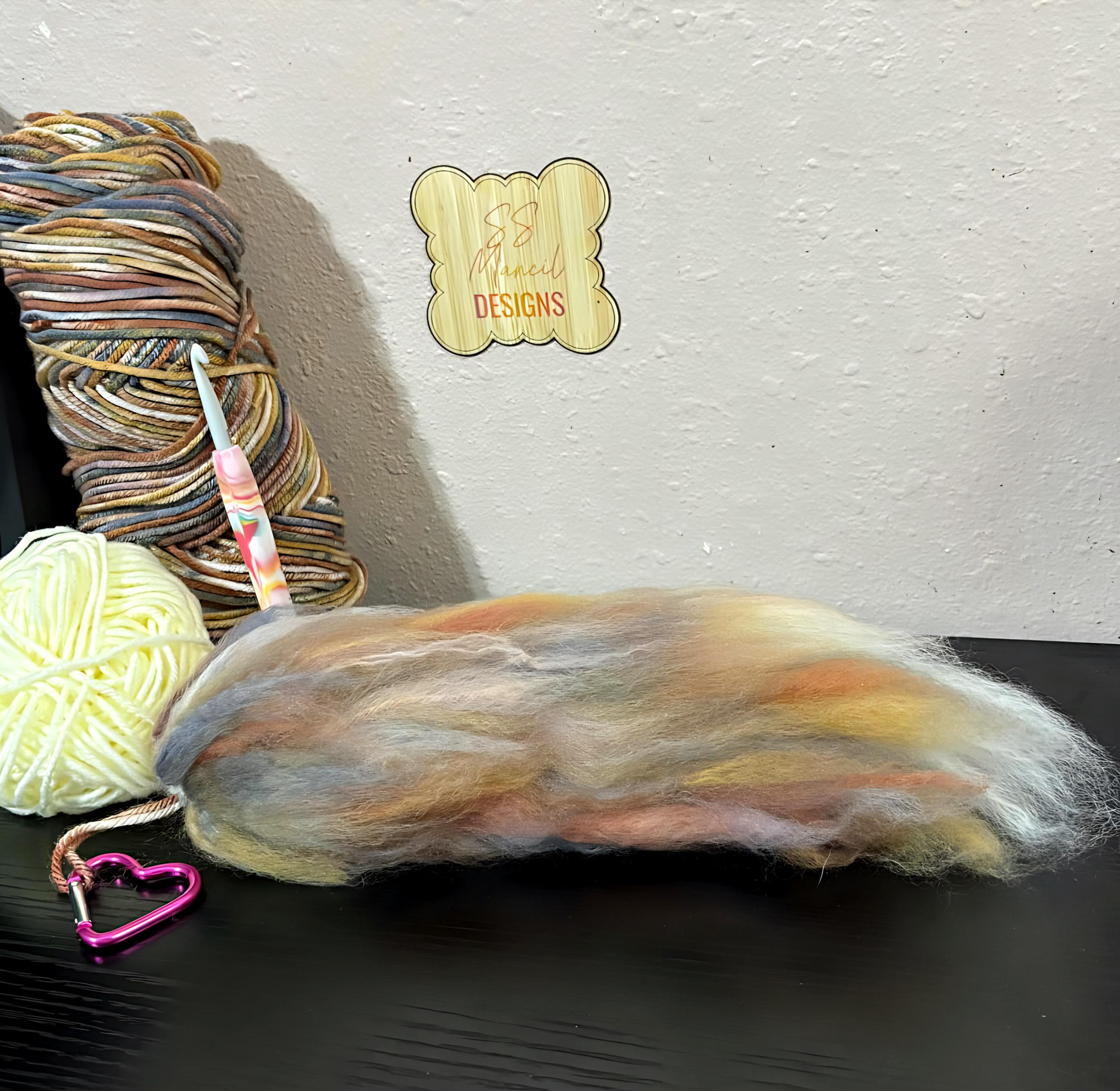 Custom HQ Yarn Tails Made To Order By Hand | yarn, fursona, furry, therian, emo, gear, keychain, tails, keychain tail, clip on tails, animal