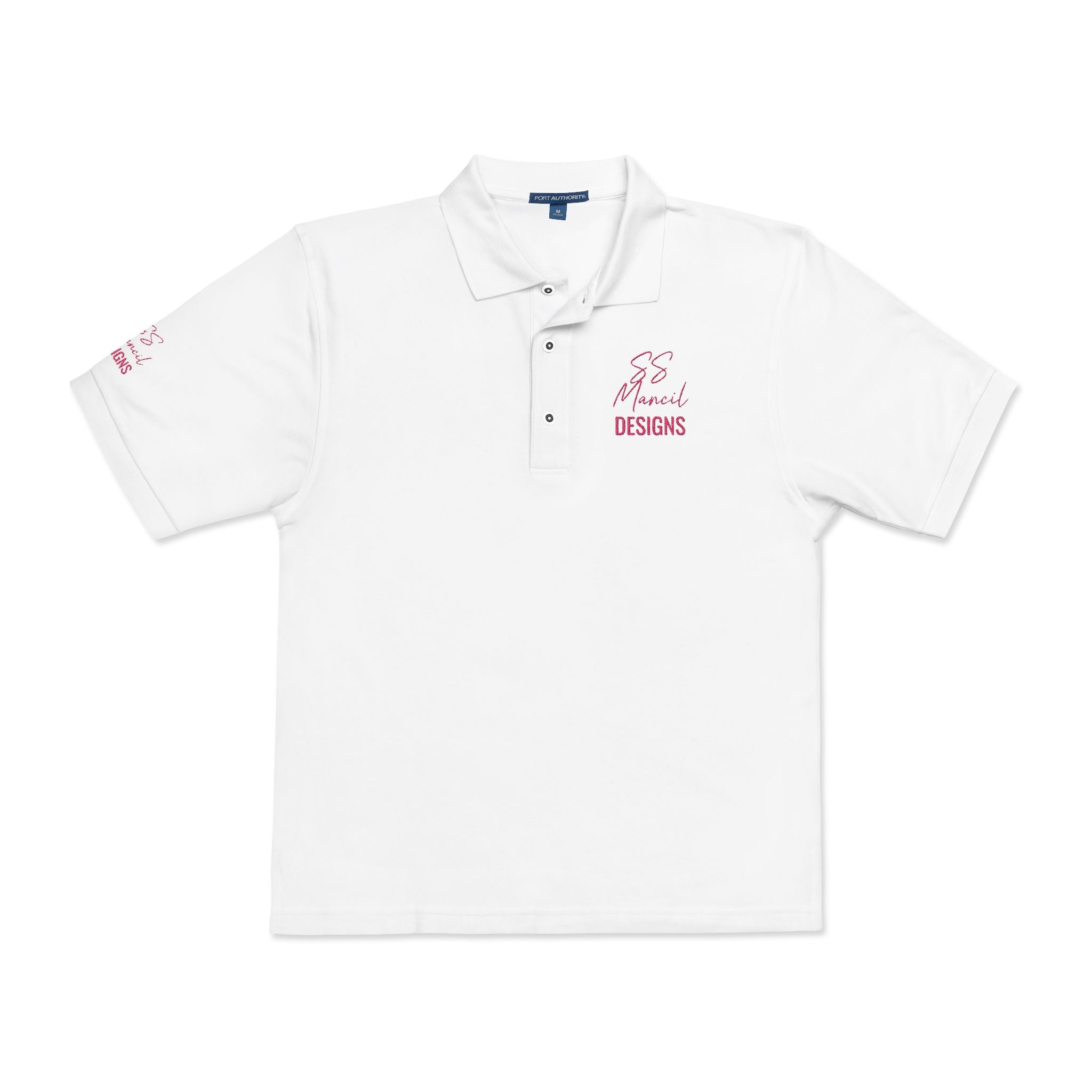 Unisex Polo Shirt With Embroidered Logo
