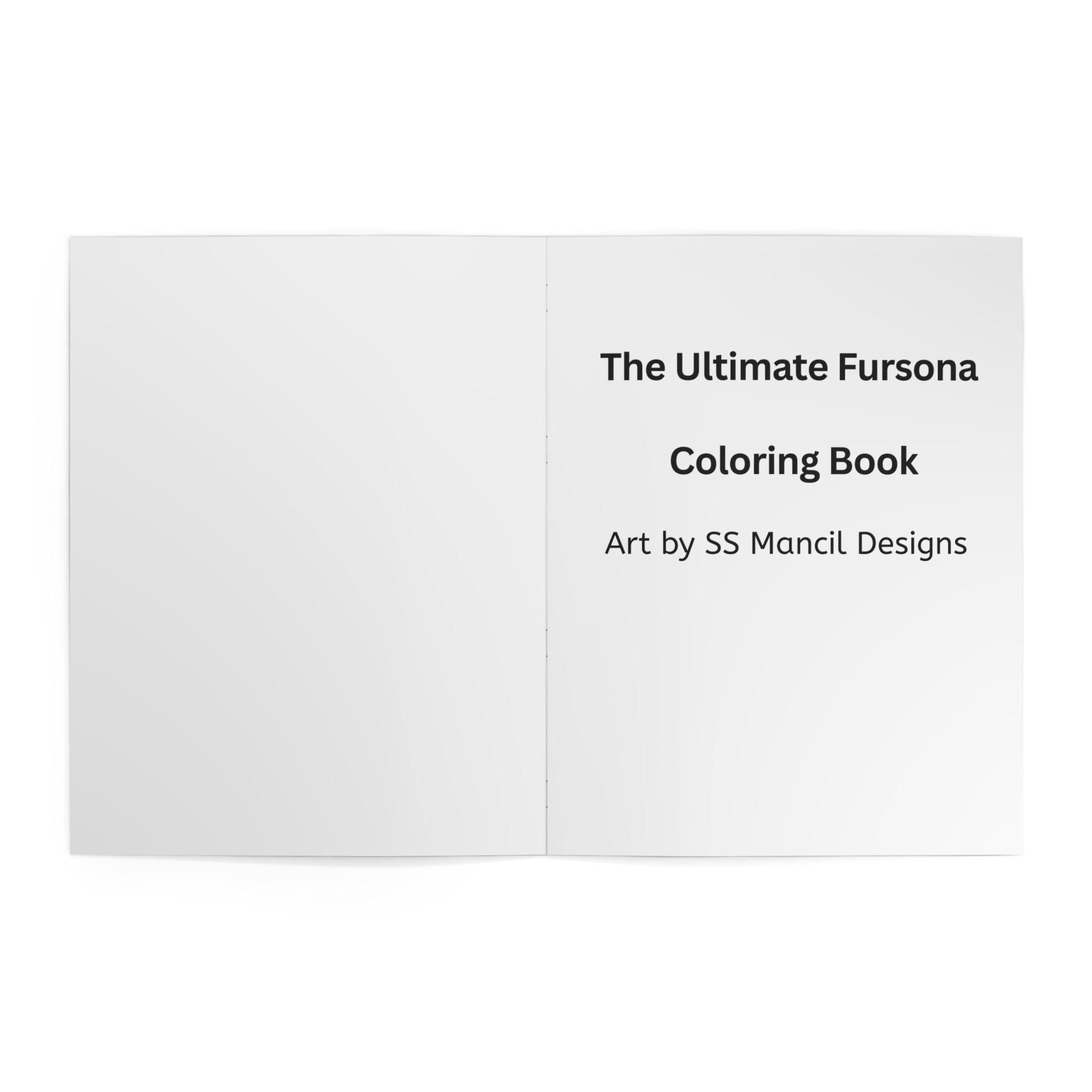 The Ultimate Fursona Coloring Book | Furry Fandom, Artwork, Hand drawn, Crayons, Color, Fursuit, Markers  Hobbies