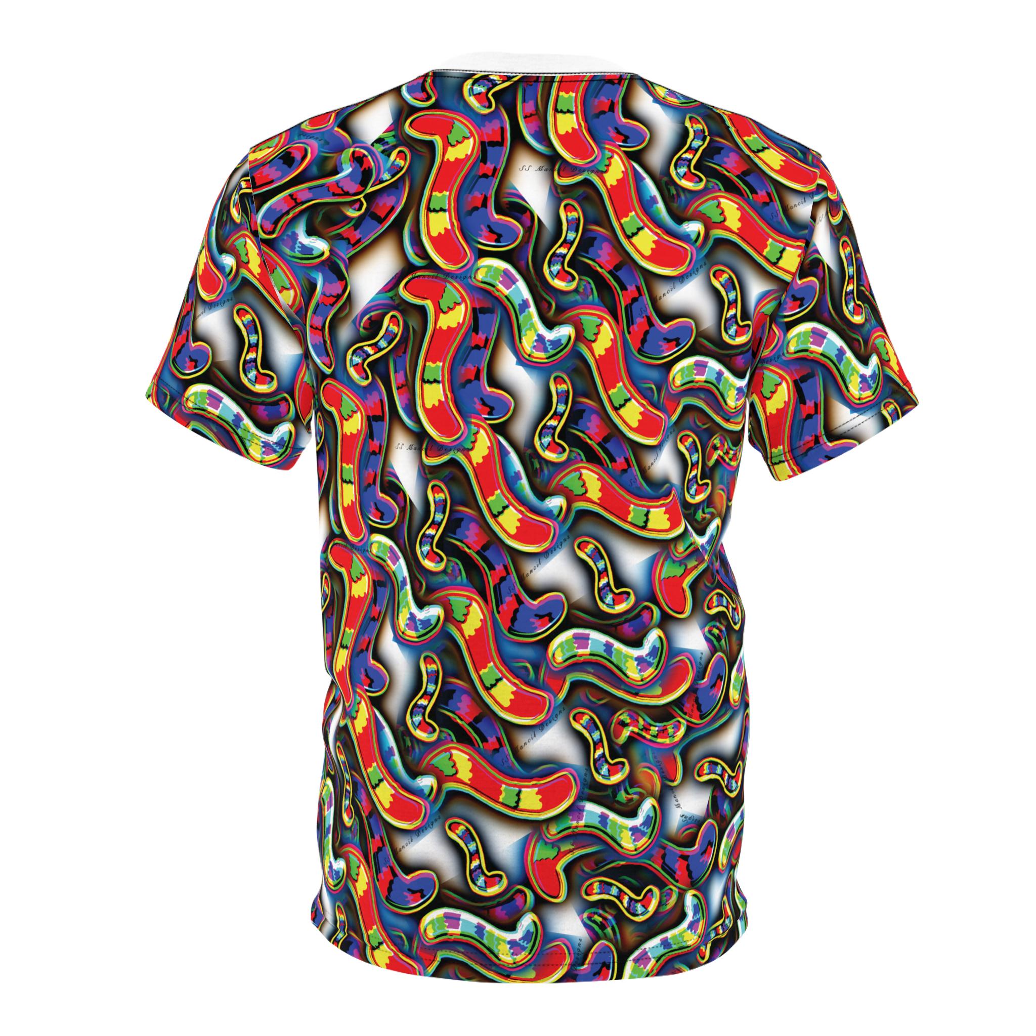 Unisex Neon Gummy Worm Tee