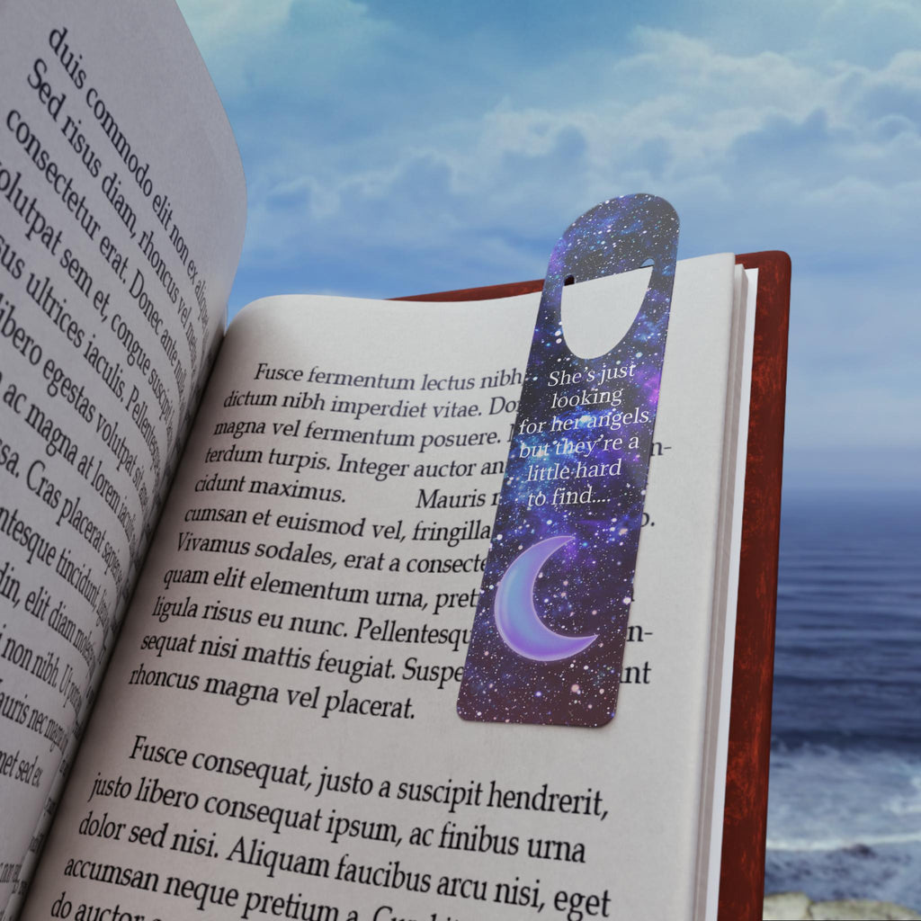 Celestial Bookmark: "Sara" Lyric, Book Lover Gift