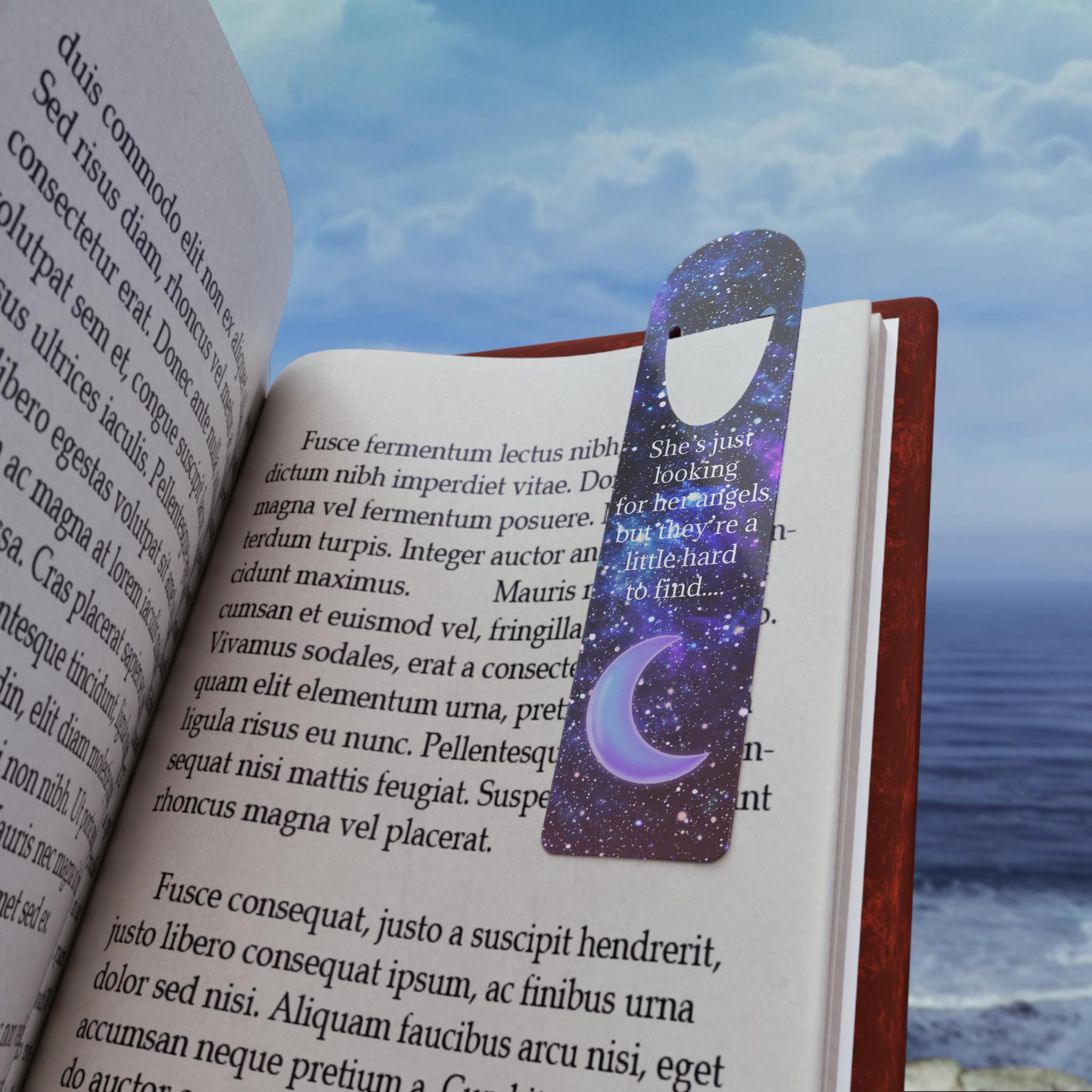 Celestial Bookmark: "Sara" Lyric, Book Lover Gift