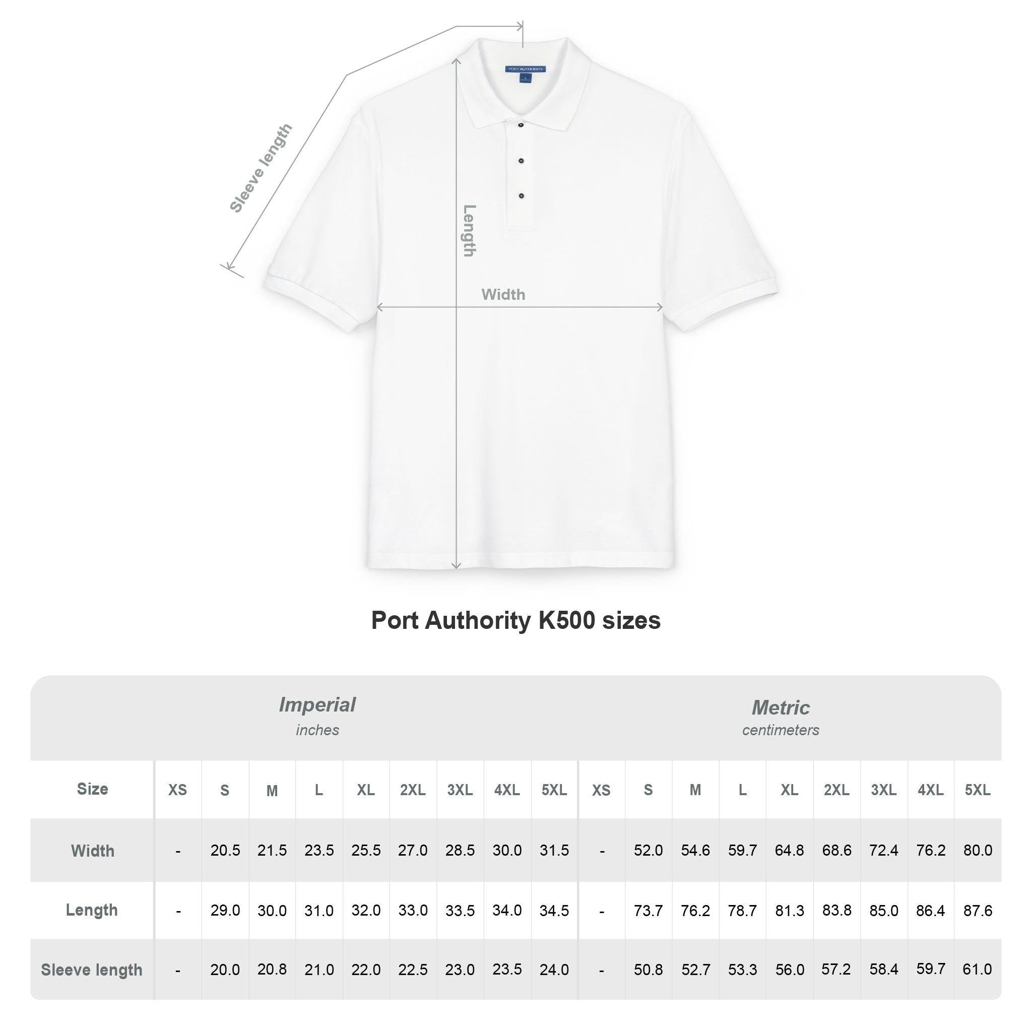 Logo Unisex Polo Shirt (Embroidery) SS Mancil Designs Pink Icon
