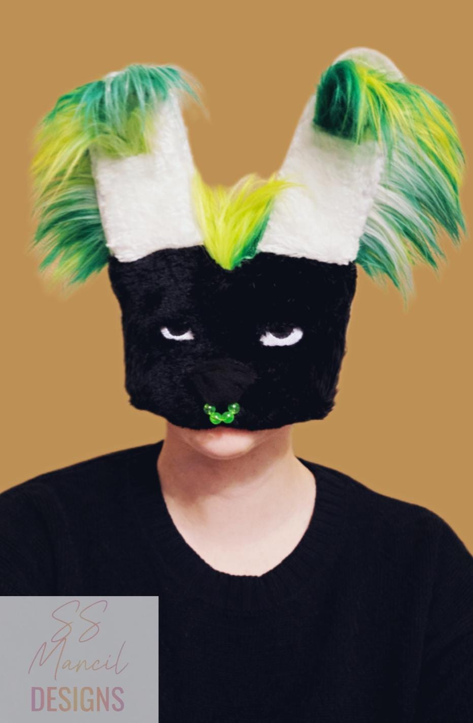 Therian otherkin Fursona furry costume animal mask